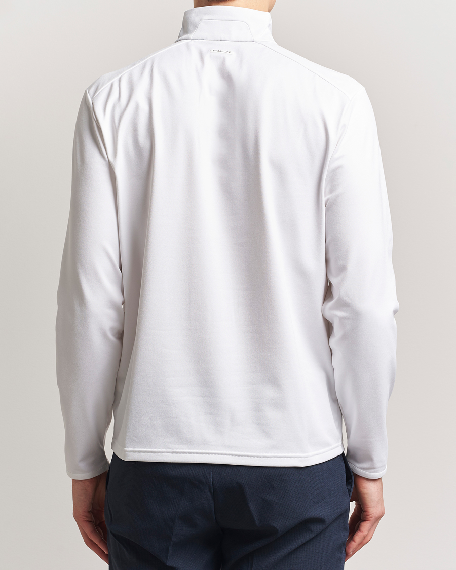 Homme | Pulls Et Tricots | RLX Ralph Lauren | Luxury Jersey Half Zip Ceramic White