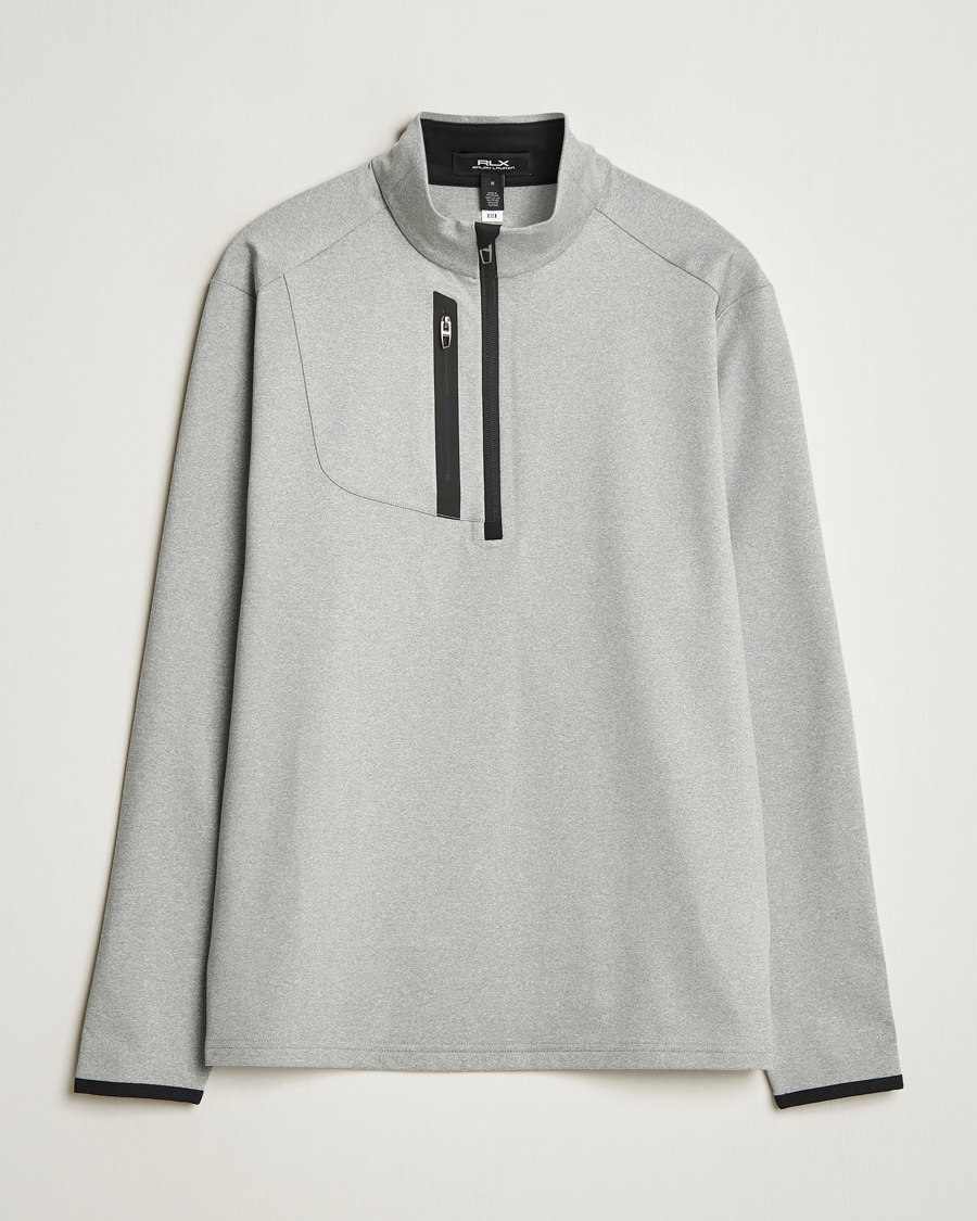 Homme | Vêtements de golf | RLX Ralph Lauren | Luxury Jersey Half Zip Andover Heather
