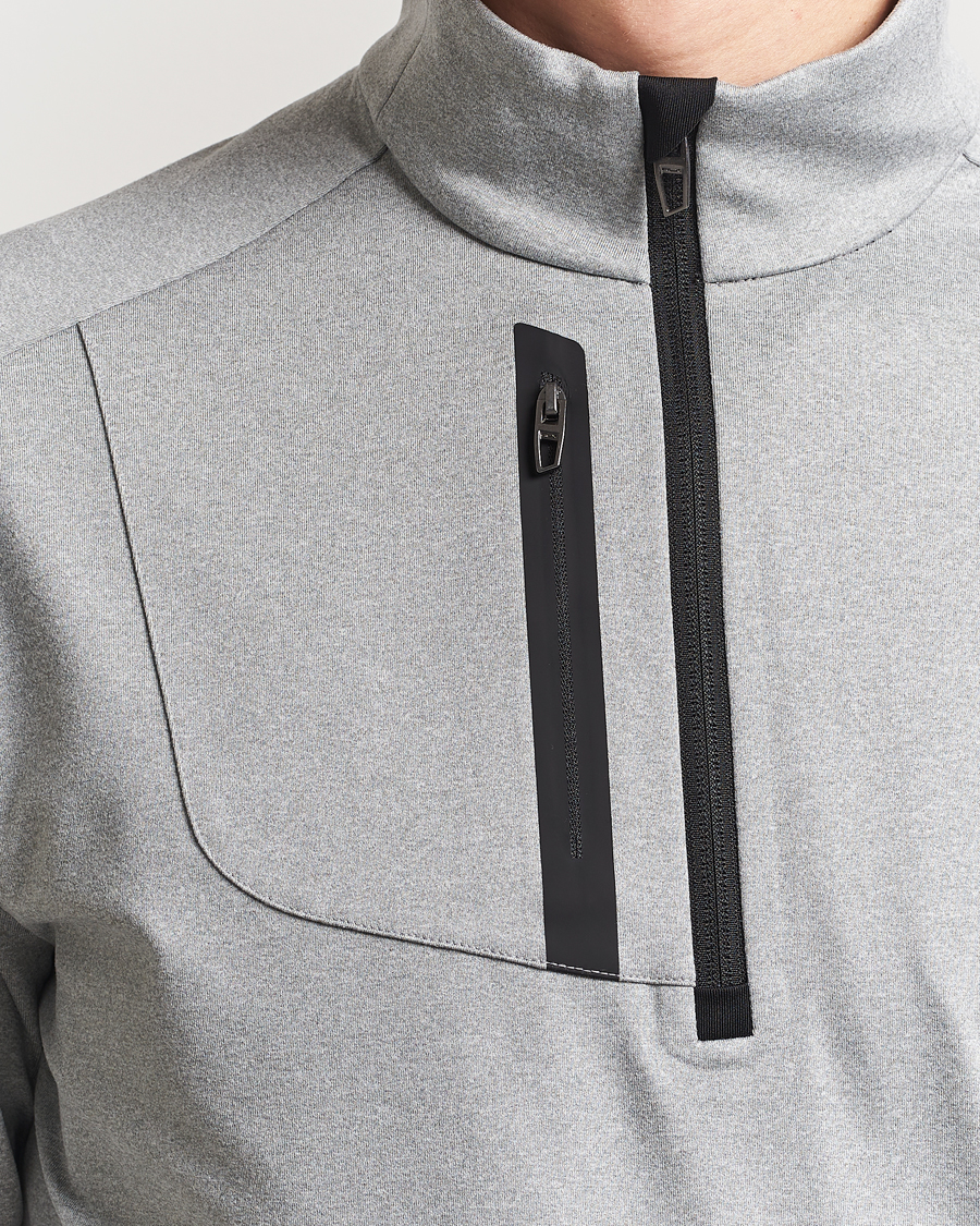 Homme | Vêtements de golf | RLX Ralph Lauren | Luxury Jersey Half Zip Andover Heather