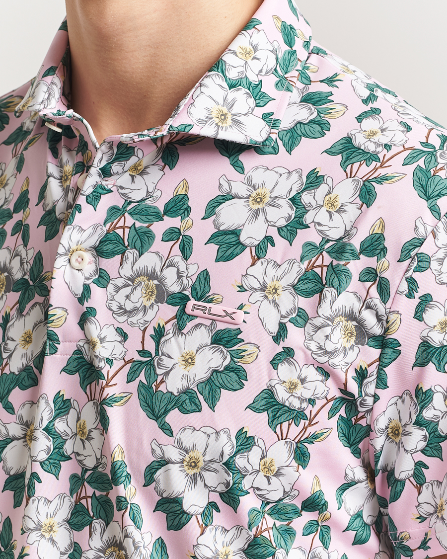 Homme | Polos | RLX Ralph Lauren | Airflow Active Polo Georgia Rose/Garden Pink