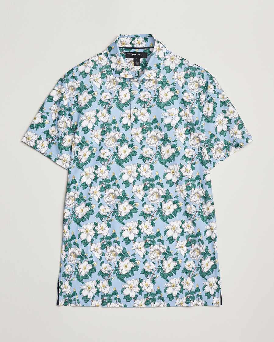 Homme | Polos | RLX Ralph Lauren | Airflow Active Polo Georgia Rose/Office Blue