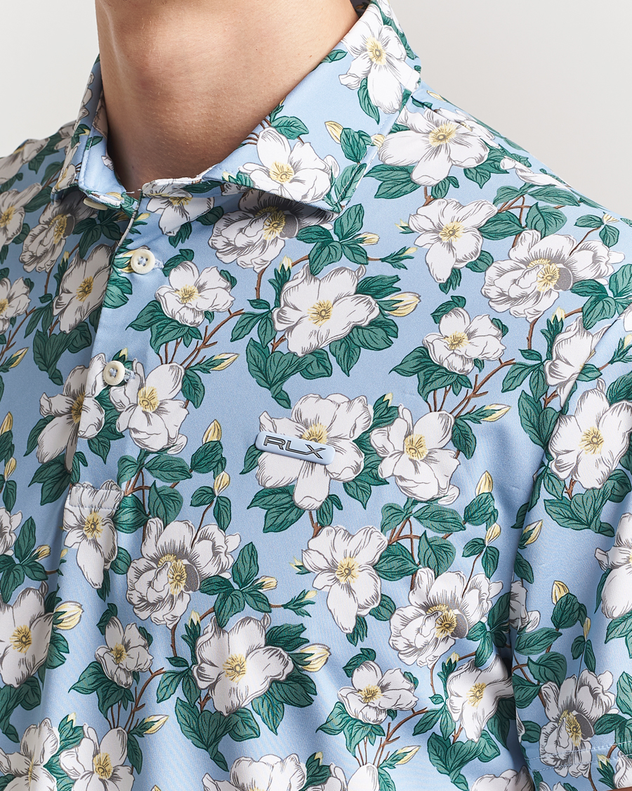 Homme | Polos | RLX Ralph Lauren | Airflow Active Polo Georgia Rose/Office Blue