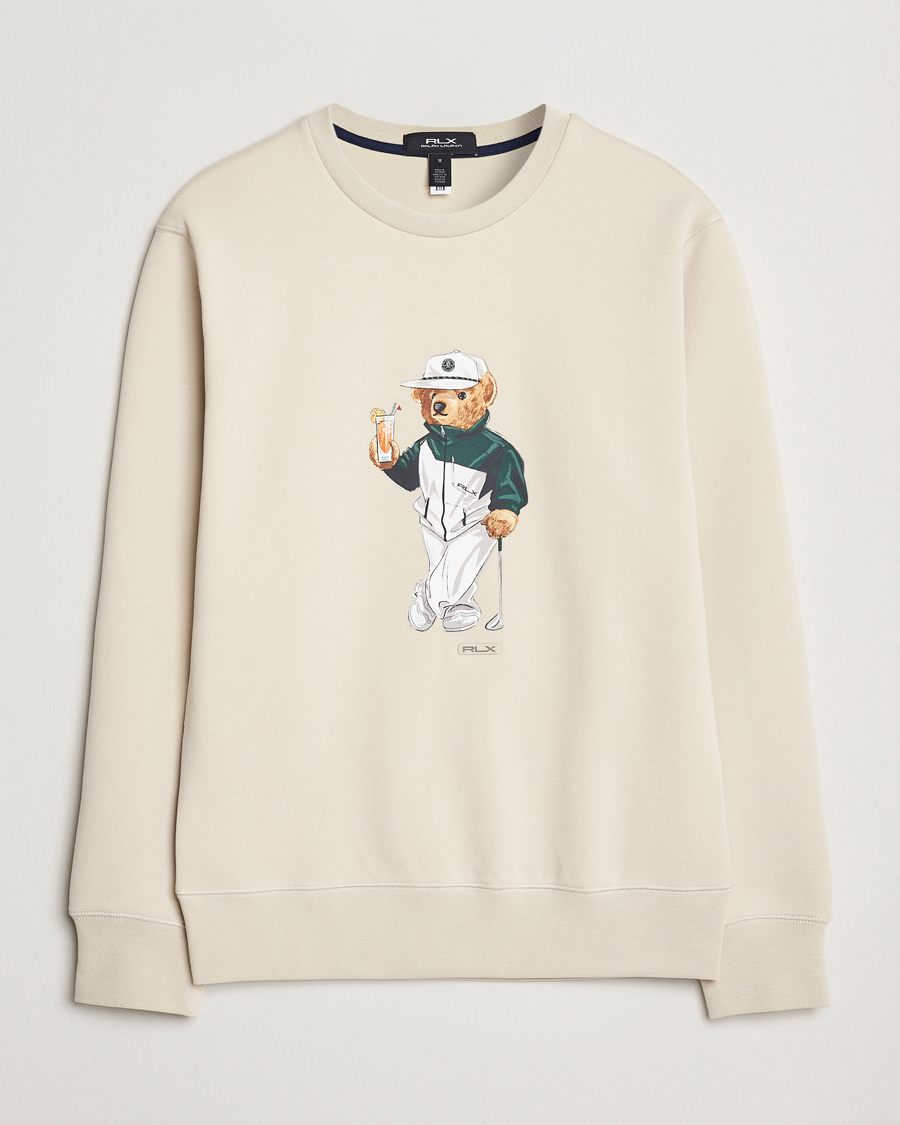 Homme | Pulls Et Tricots | RLX Ralph Lauren | Golf Bear Active Sweatshirt Basic Sand