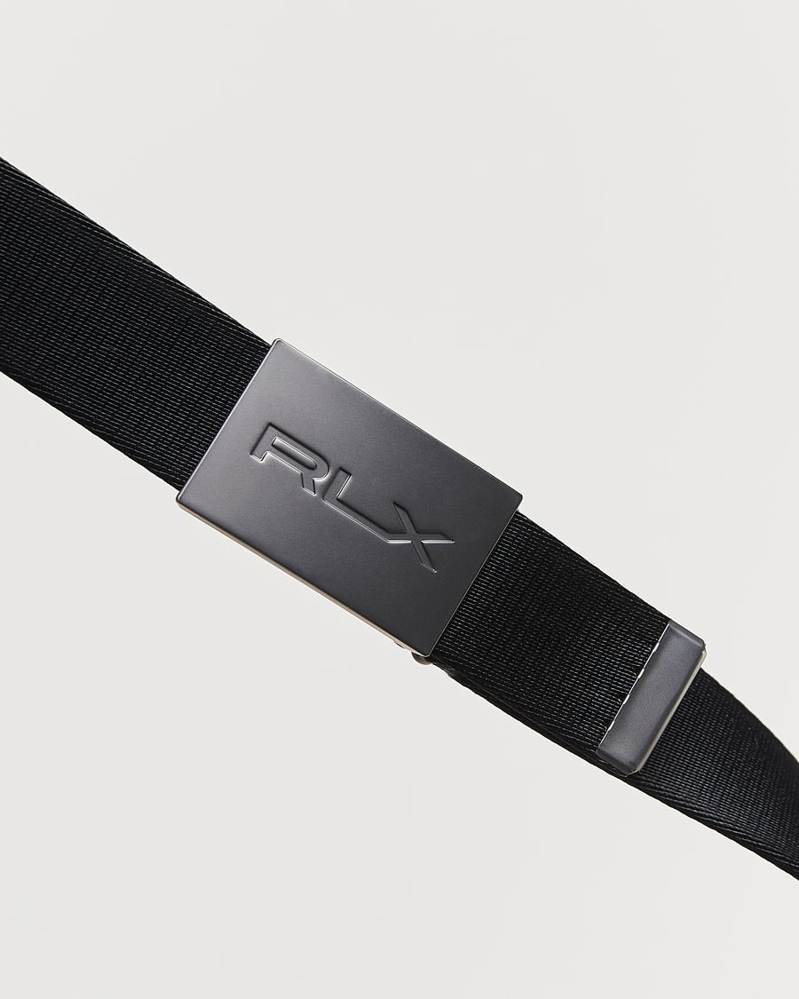 Homme | RLX Ralph Lauren Active Tech Belt Polo Black | RLX Ralph Lauren | Active Tech Belt Polo Black