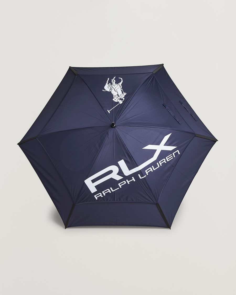 Homme | RLX Ralph Lauren Golf Umbrella Navy Multi | RLX Ralph Lauren | Golf Umbrella Navy Multi