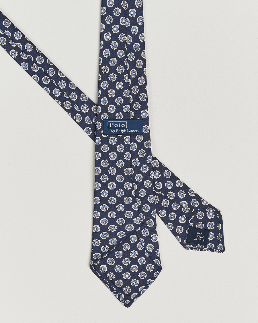 Homme | Polo Ralph Lauren Vintage Archive Neats Tie Navy | Polo Ralph Lauren | Vintage Archive Neats Tie Navy