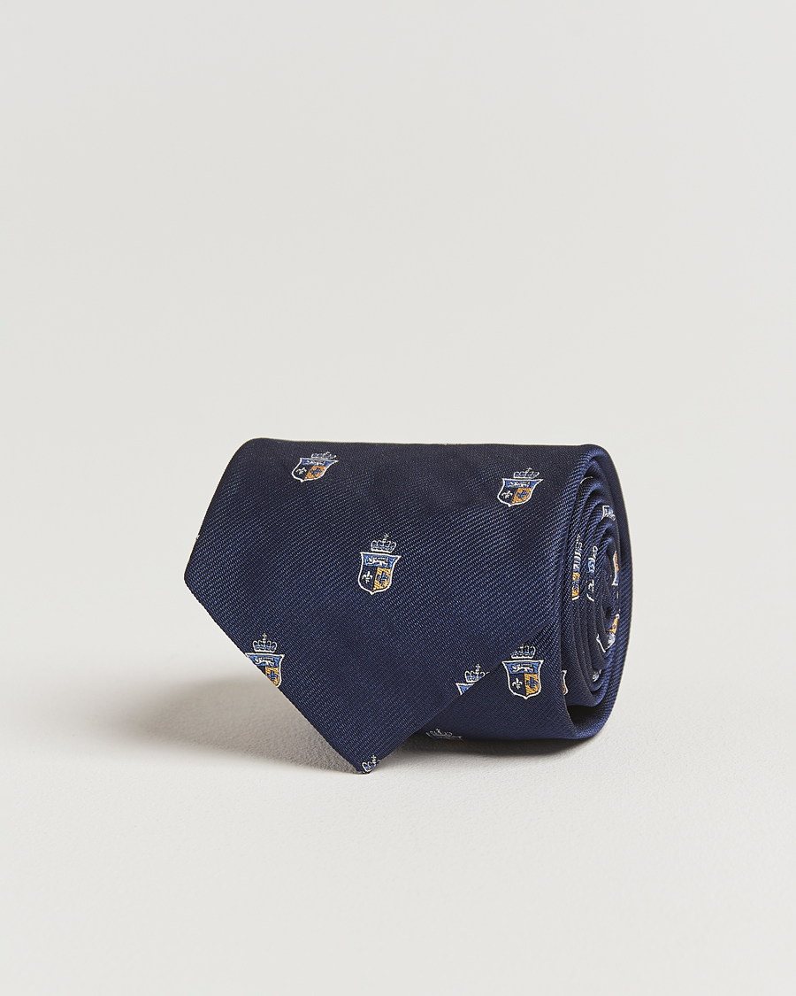 Homme | Polo Ralph Lauren Club Tie Navy | Polo Ralph Lauren | Club Tie Navy
