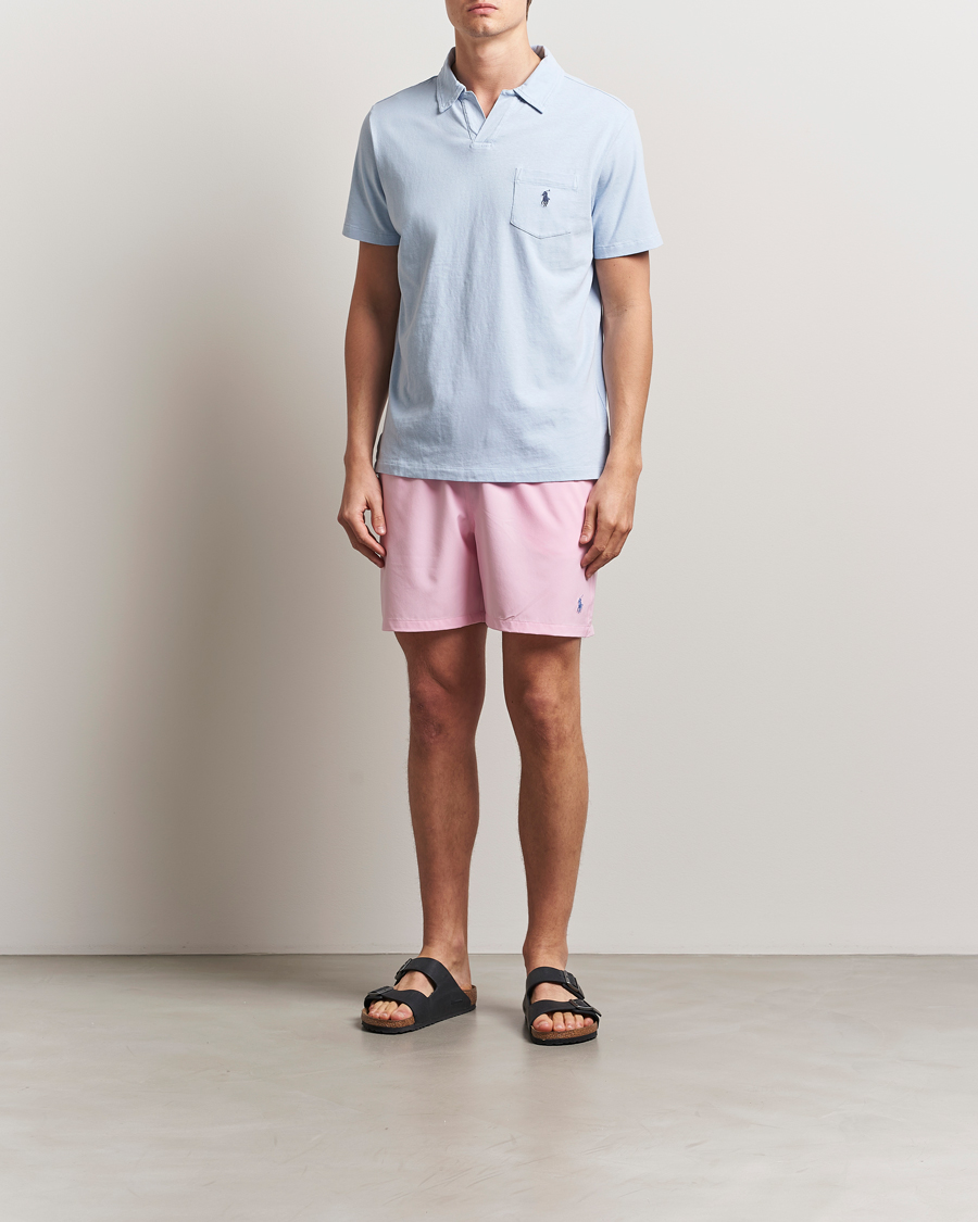 Homme | Maillots De Bain | Polo Ralph Lauren | Recycled Traveler Swimshorts Carmel Pink