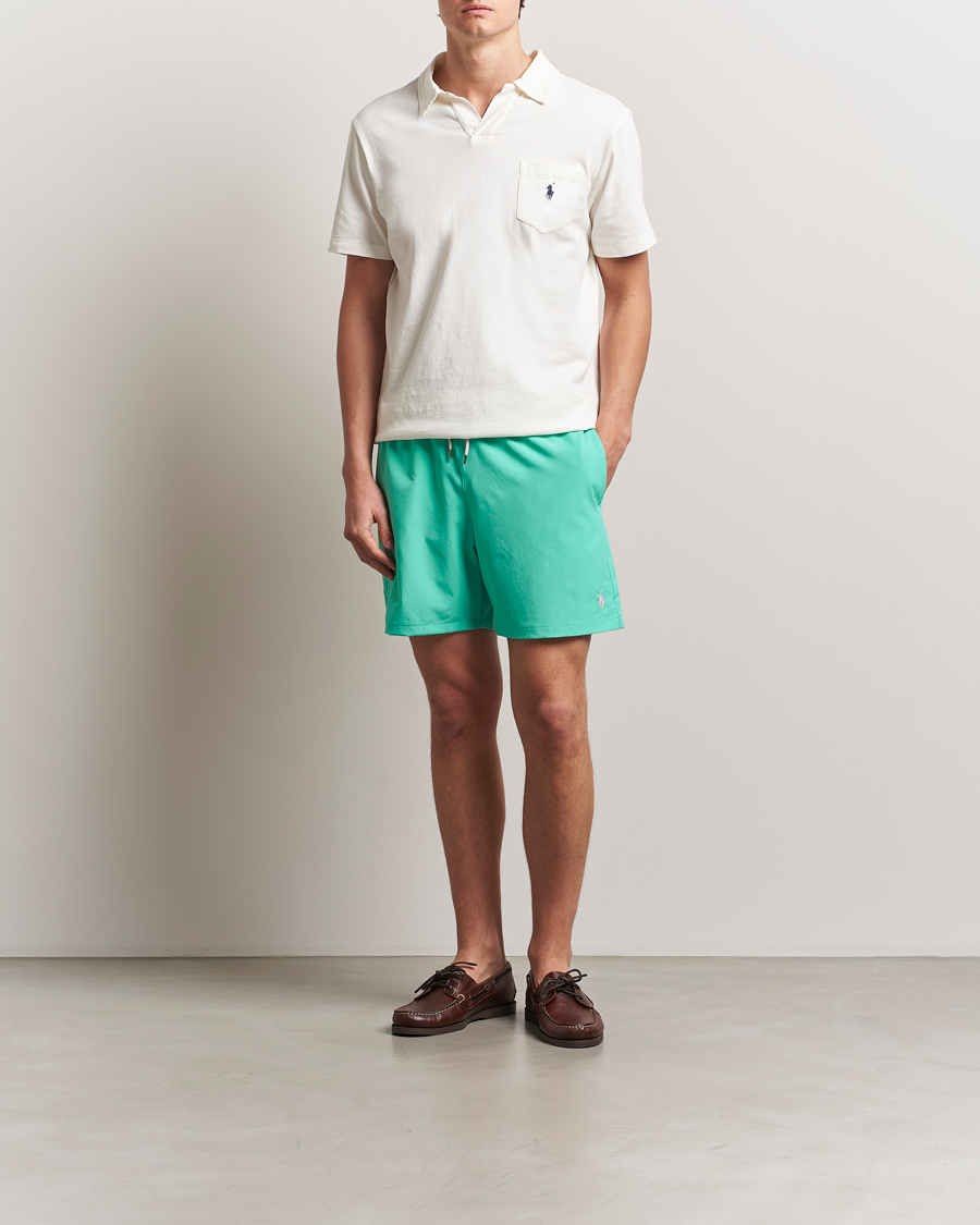 Homme | Maillots De Bain | Polo Ralph Lauren | Recycled Traveler Swimshorts Sunset Green