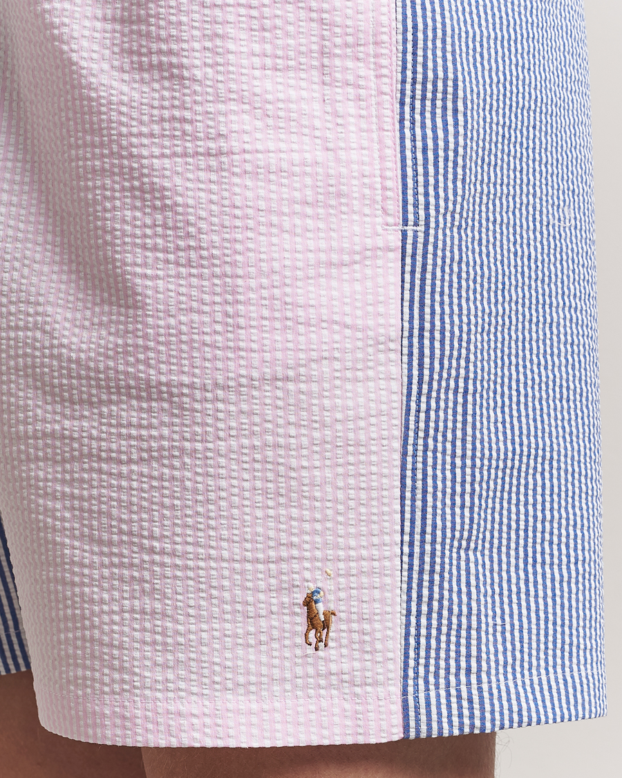 Homme | Maillots De Bain | Polo Ralph Lauren | Recycled Traveler Seersucker Swimshorts Multi