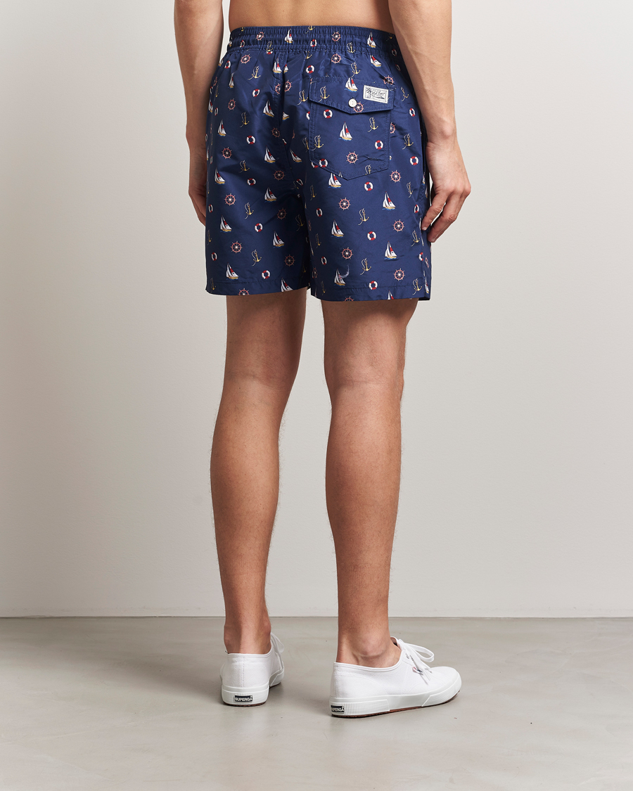 Homme | Maillots De Bain | Polo Ralph Lauren | Traveler Recycled Swimshorts Nautical Marine