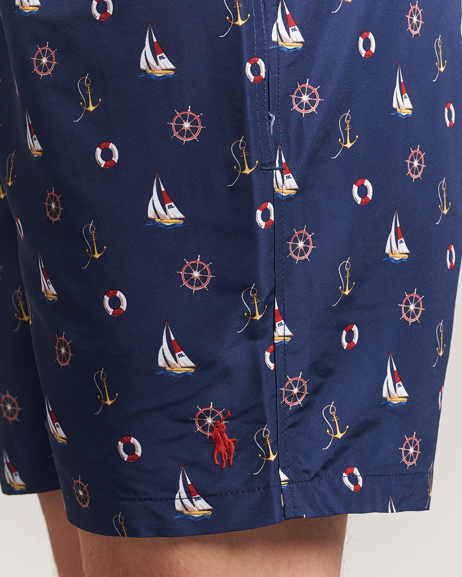 Homme | Maillots De Bain | Polo Ralph Lauren | Traveler Recycled Swimshorts Nautical Marine
