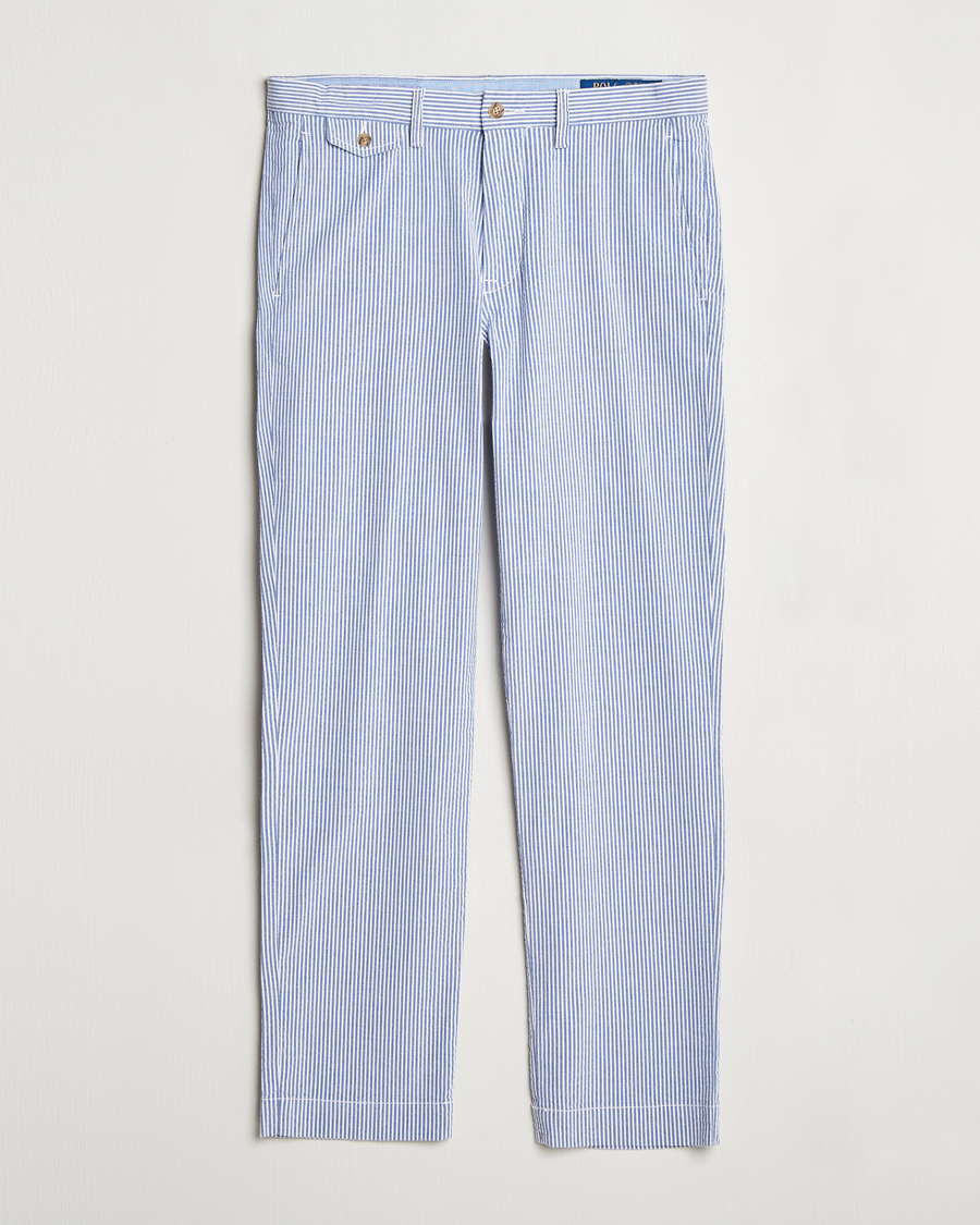 Homme | Pantalons | Polo Ralph Lauren | Bedford Seersucker Pants Blue/White