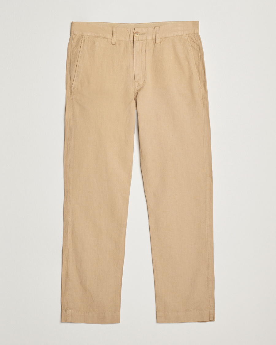 Homme | Pantalons | Polo Ralph Lauren | Cotton/Linen Bedford Chinos Coastal Beige