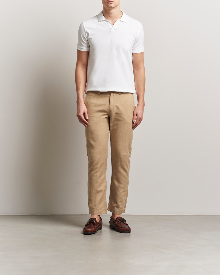Homme | Pantalons | Polo Ralph Lauren | Cotton/Linen Bedford Chinos Coastal Beige