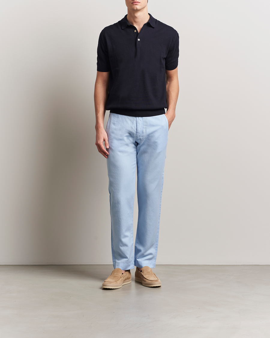 Homme | Pantalons | Polo Ralph Lauren | Cotton/Linen Bedford Chinos Office Blue