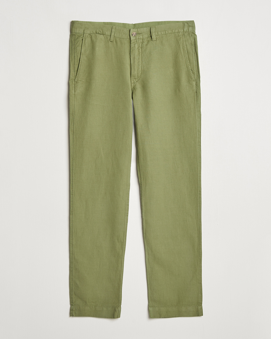 Homme | Pantalons | Polo Ralph Lauren | Cotton/Linen Bedford Chinos Tree Green