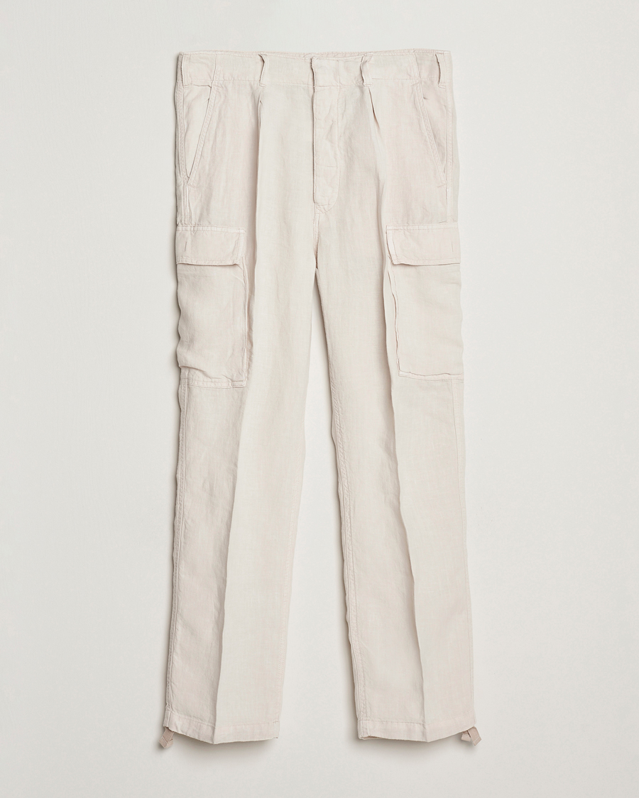 Homme | Pantalons | Polo Ralph Lauren | Linen Cargo Pants Dove Beige