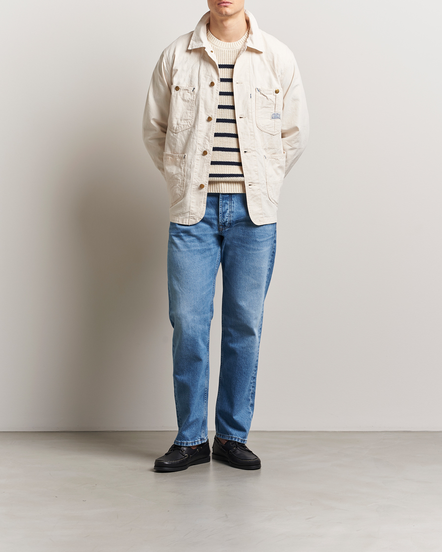 Homme | Manteaux Et Vestes | Polo Ralph Lauren | Unlined Drill Twill Shirt Jacket Barlows White