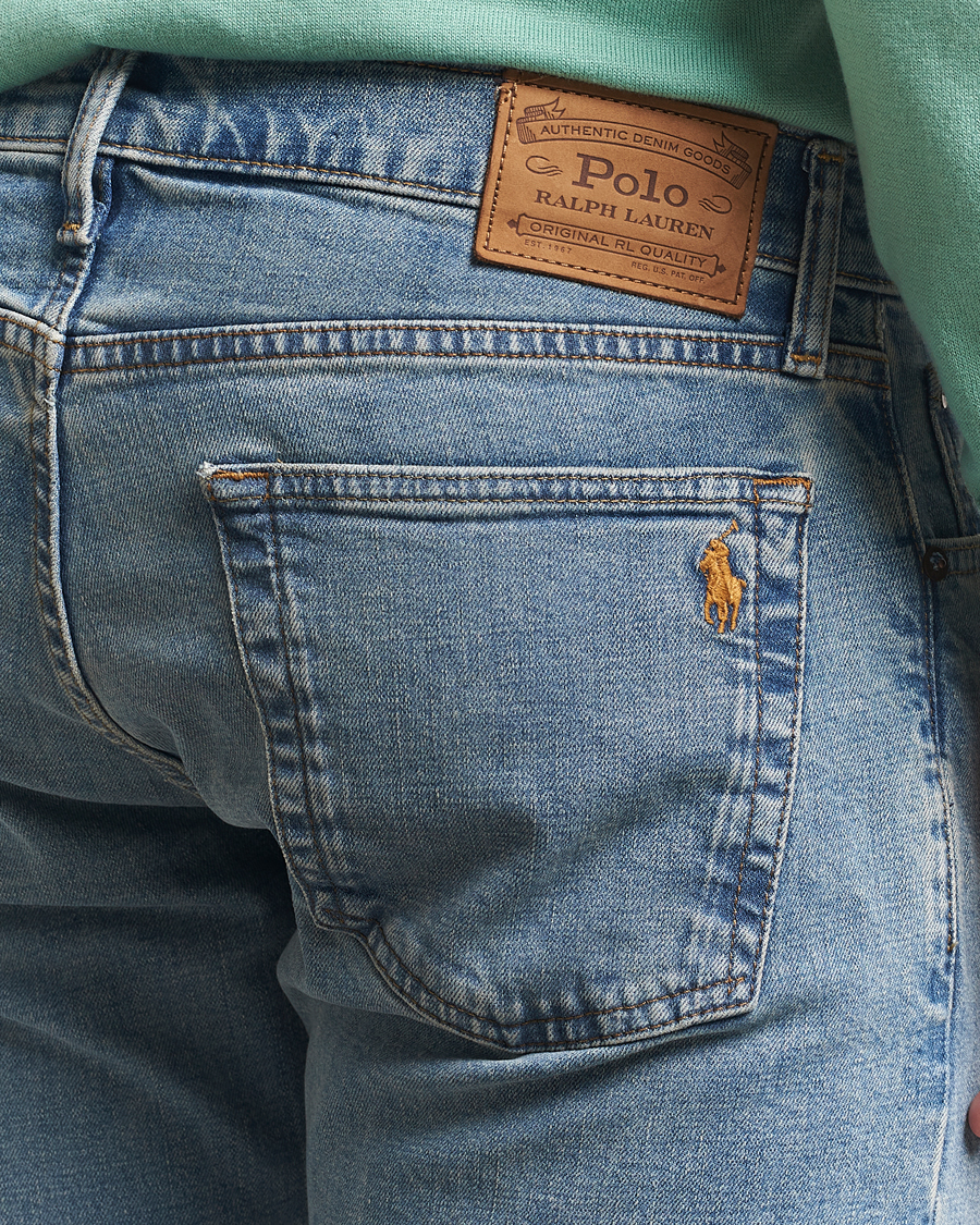 Homme | Jeans | Polo Ralph Lauren | Parkside Dixon Stretch Straight Jeans Light Blue