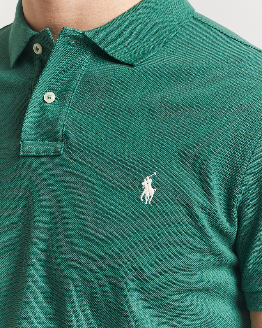 Homme | Polos | Polo Ralph Lauren | Custom Slim Fit Polo Antique Green