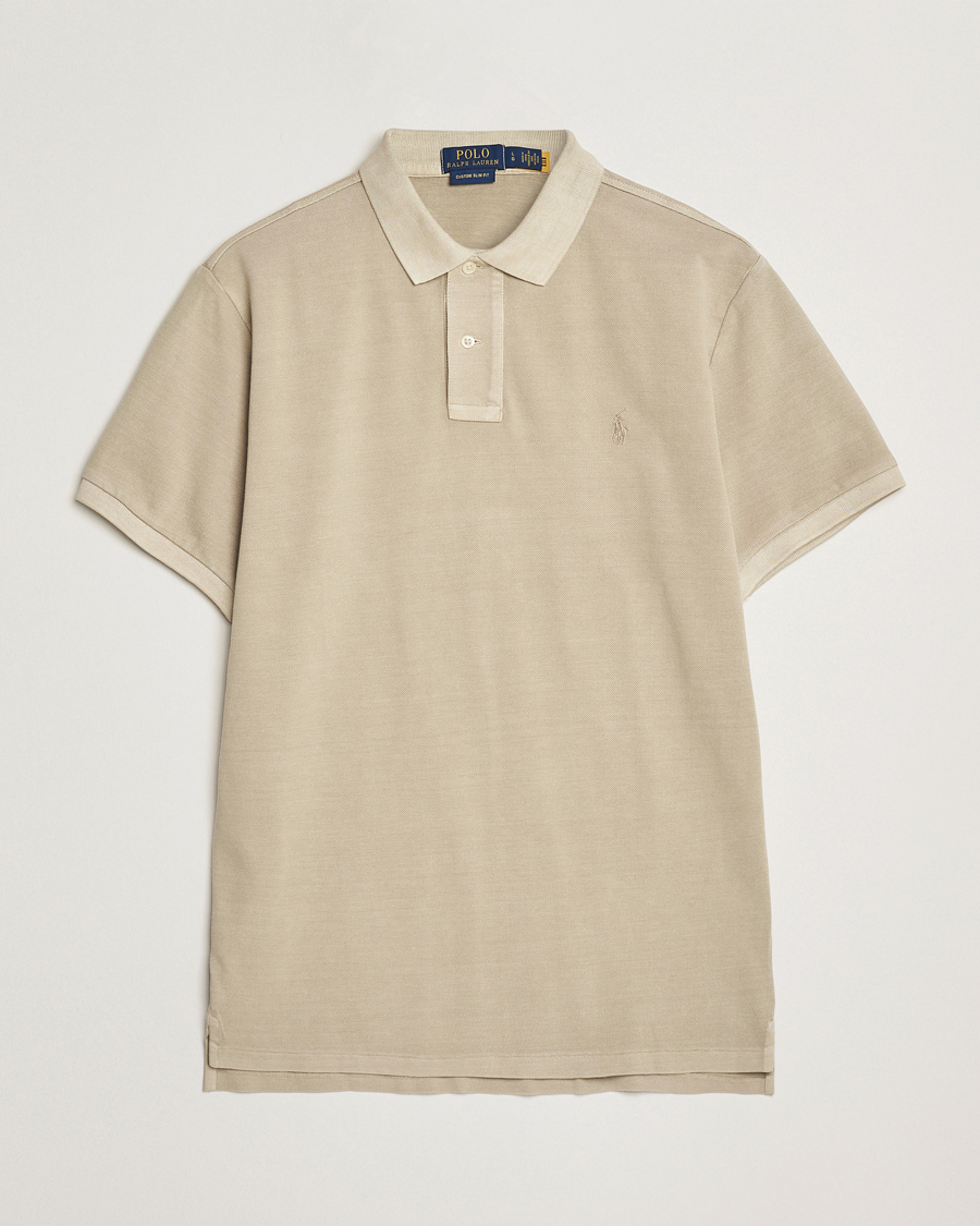 Homme | Polos | Polo Ralph Lauren | Custom Slim Fit Polo Olive