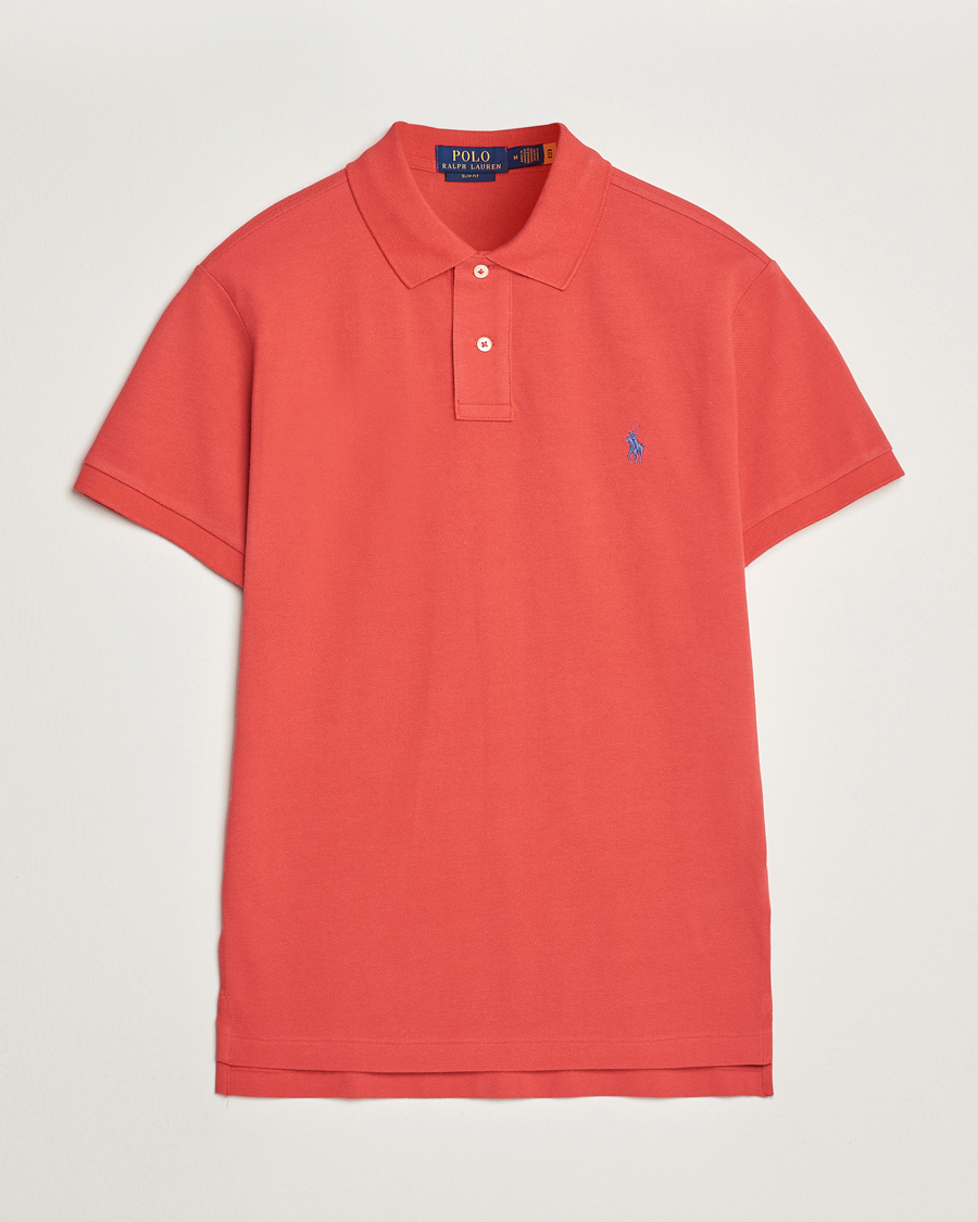 Homme | Polos | Polo Ralph Lauren | Slim Fit Polo Spring Red
