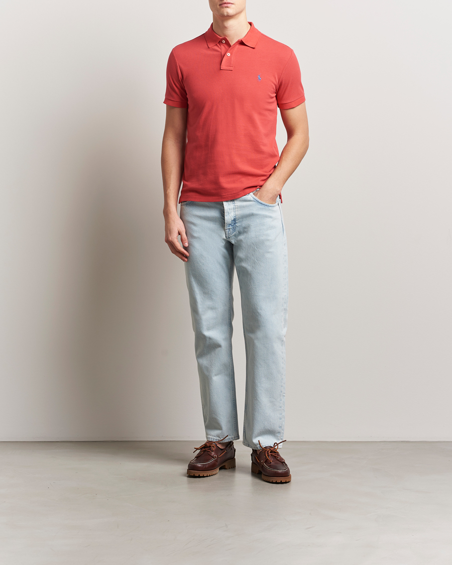 Homme | Polos | Polo Ralph Lauren | Slim Fit Polo Spring Red
