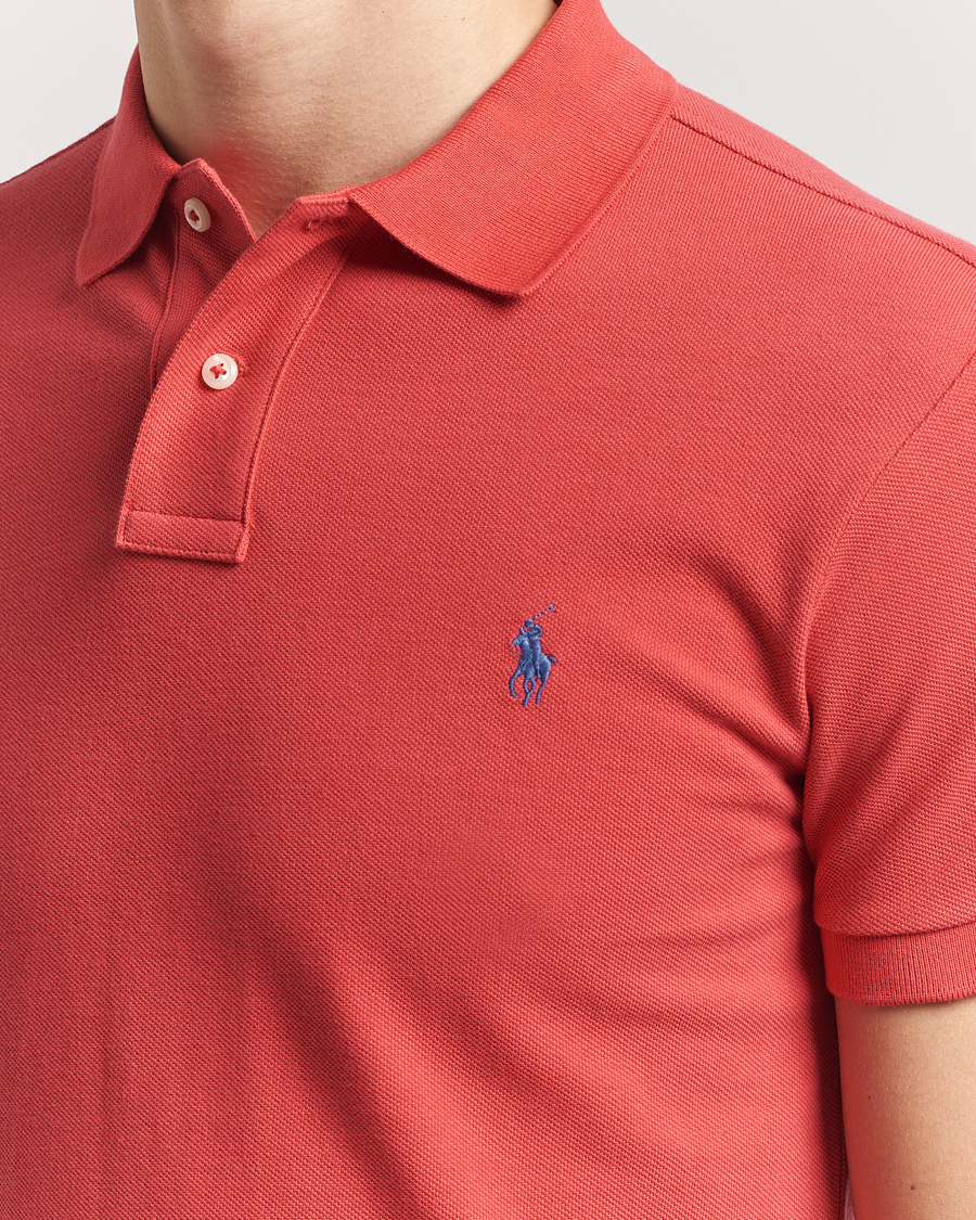Homme | Polos | Polo Ralph Lauren | Slim Fit Polo Spring Red