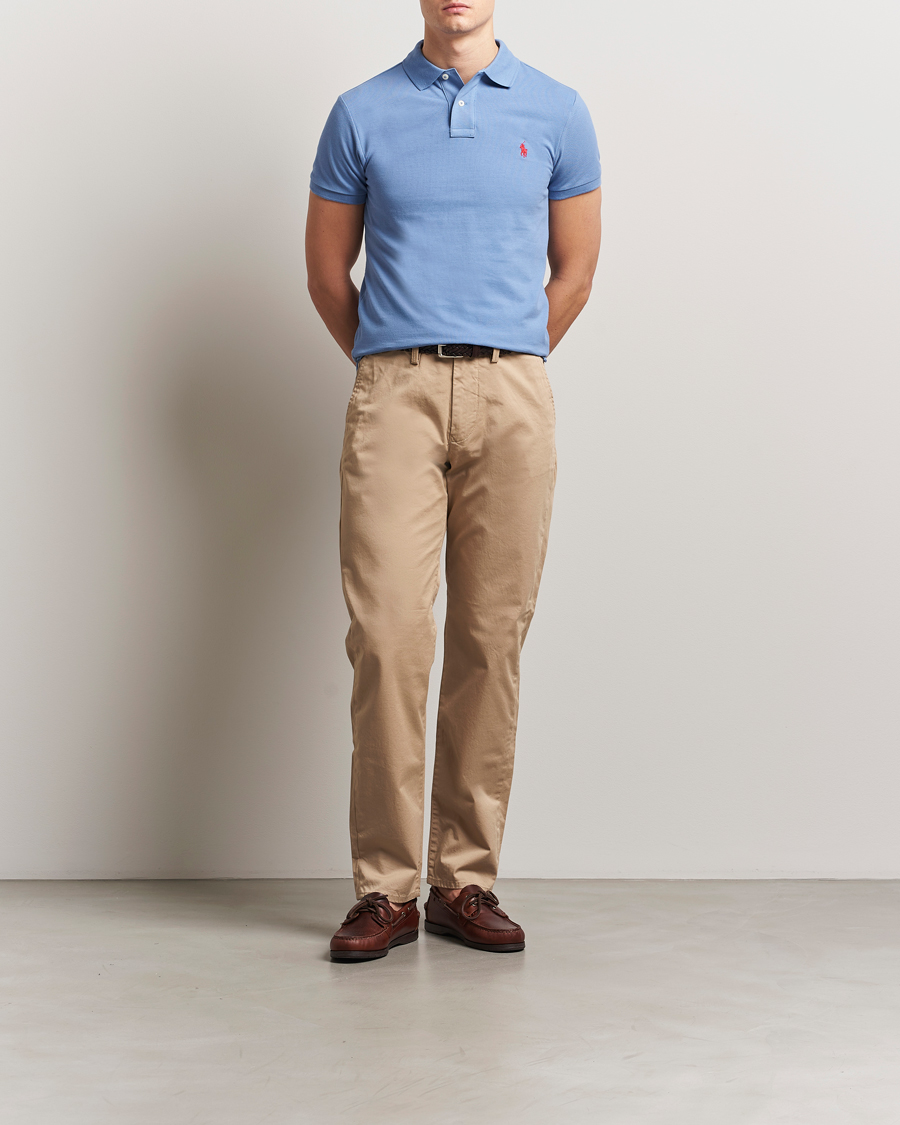 Homme | Polos | Polo Ralph Lauren | Slim Fit Polo Campus Blue