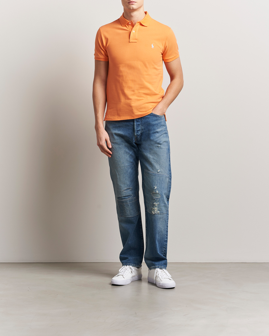 Homme | Polos | Polo Ralph Lauren | Slim Fit Polo Classic Peach