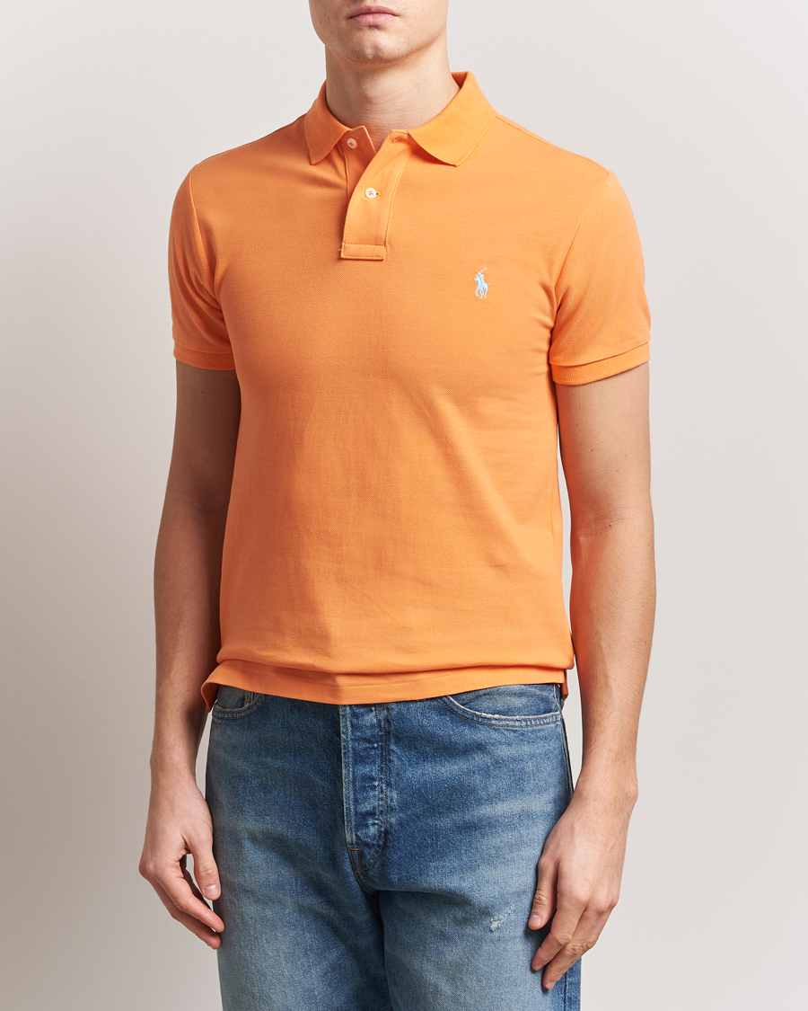 Homme | Polos | Polo Ralph Lauren | Slim Fit Polo Classic Peach
