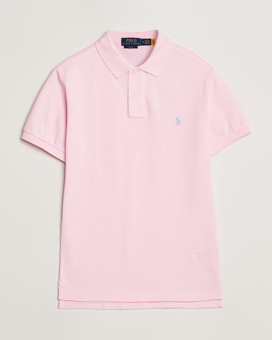 Homme | Polos | Polo Ralph Lauren | Slim Fit Polo Bath Pink