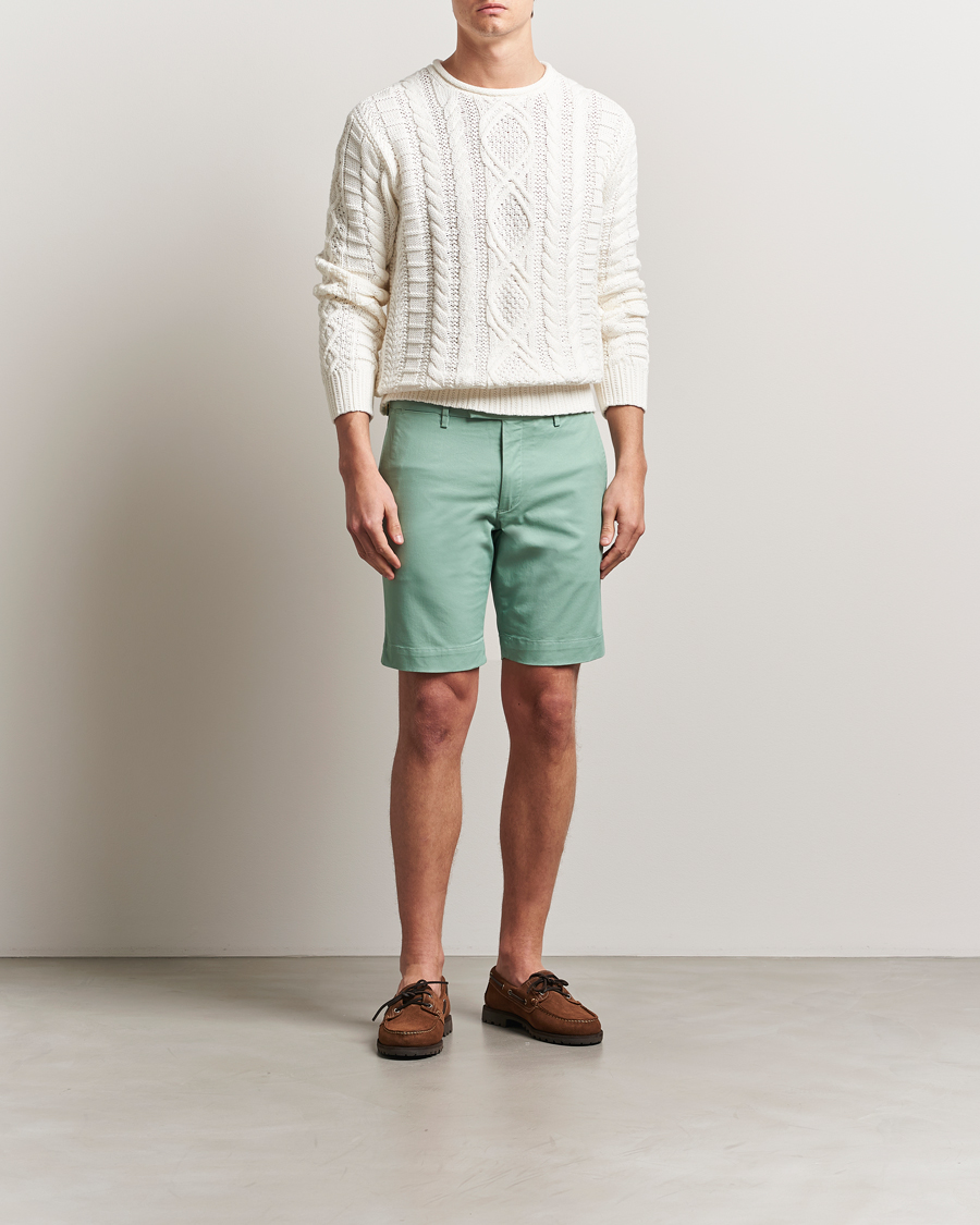 Homme | Shorts | Polo Ralph Lauren | Tailored Slim Fit Shorts Faded Mint