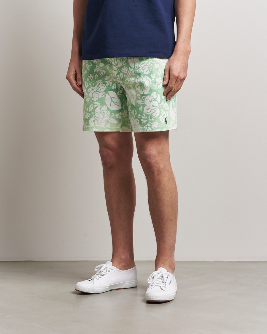 Homme | Shorts | Polo Ralph Lauren | Spa Terry Shorts Flower Pistacho