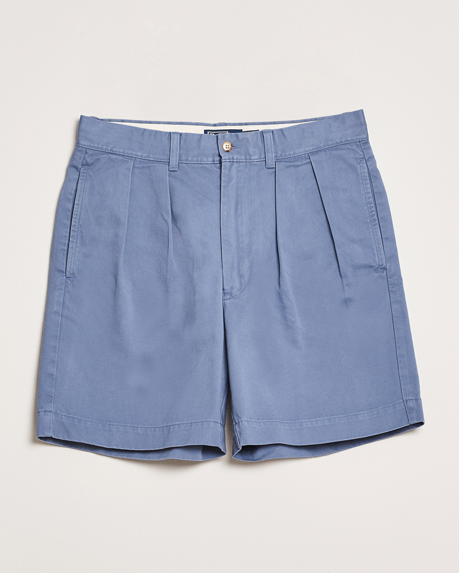 Homme | Shorts | Polo Ralph Lauren | Cormac Pleated Shorts Capri Blue