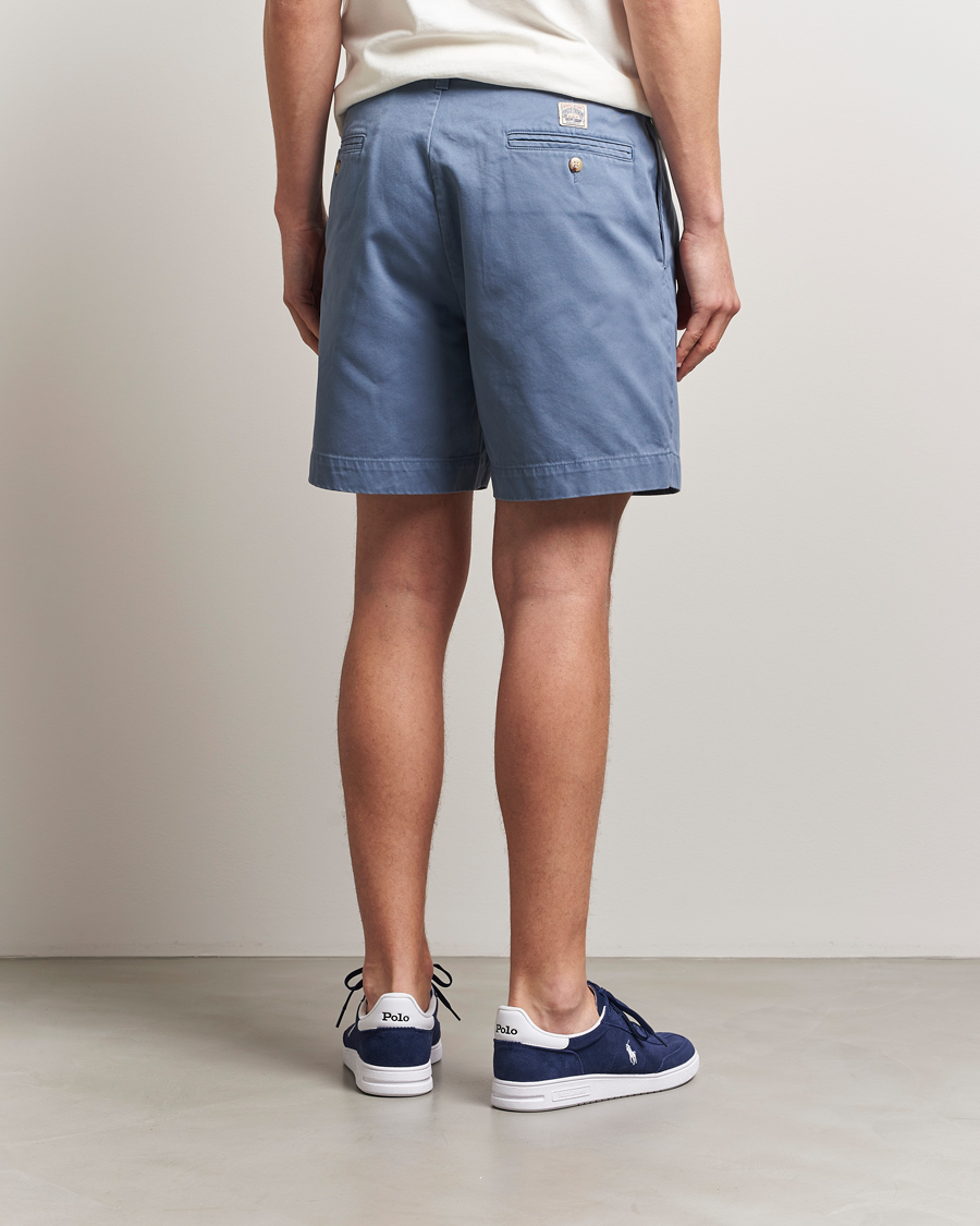 Homme | Shorts | Polo Ralph Lauren | Cormac Pleated Shorts Capri Blue
