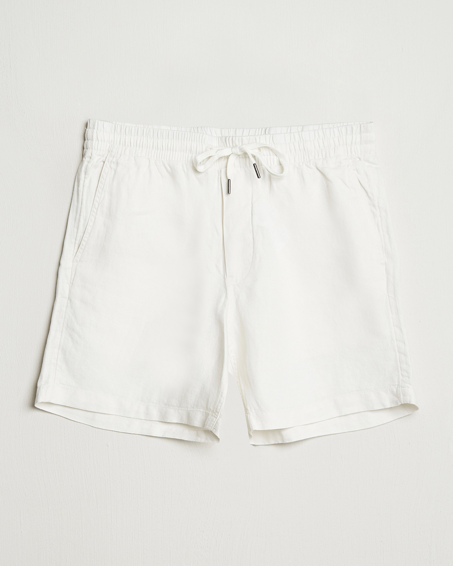 Homme | Shorts | Polo Ralph Lauren | Prepster Linen Shorts Deckwash White