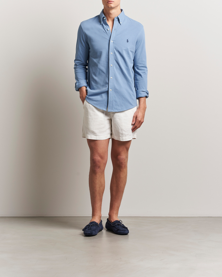 Homme | Shorts | Polo Ralph Lauren | Prepster Linen Shorts Deckwash White
