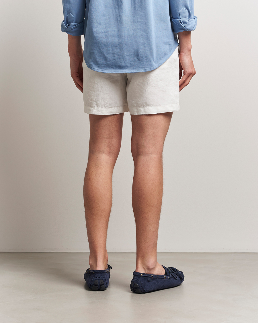 Homme | Shorts | Polo Ralph Lauren | Prepster Linen Shorts Deckwash White