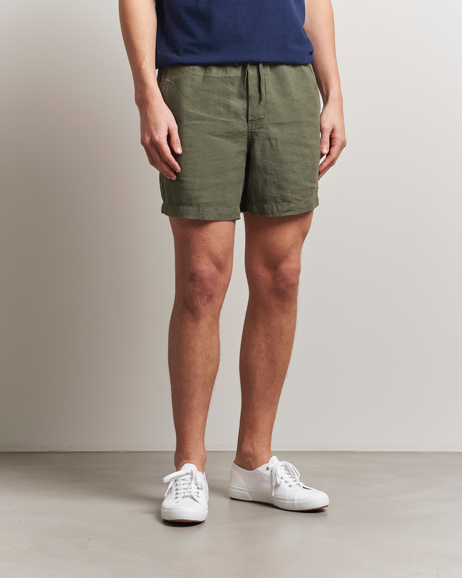 Homme | Shorts | Polo Ralph Lauren | Prepster Linen Shorts New Olive