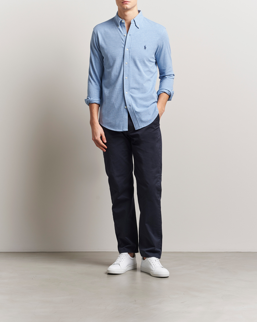 Homme | Chemises | Polo Ralph Lauren | Featherweight Mesh Shirt Isle Heather