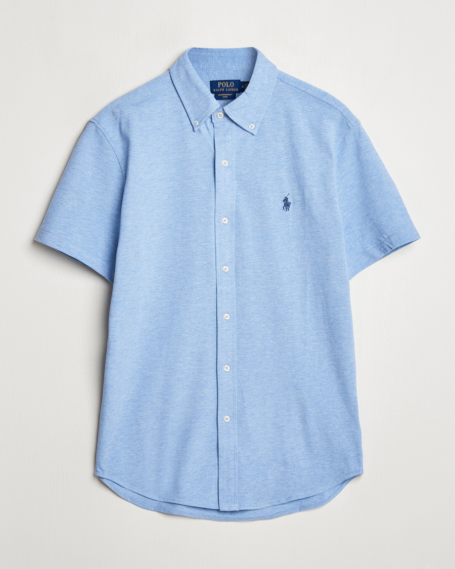 Homme | Chemises | Polo Ralph Lauren | Featherweight Mesh Short Sleeve Shirt Isle Heather