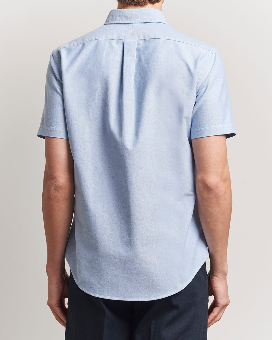 Homme | Chemises | Polo Ralph Lauren | Short Sleeve Oxford Shirt Blue