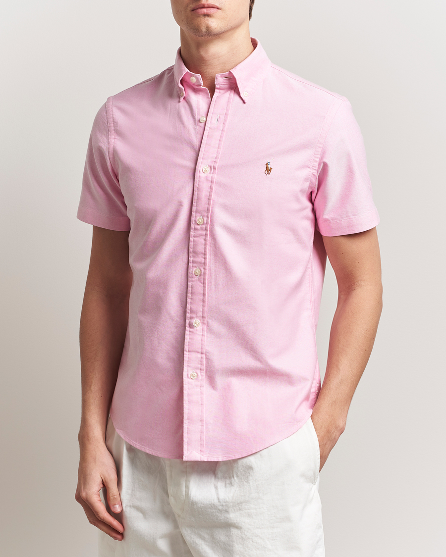 Homme | Chemises | Polo Ralph Lauren | Short Sleeve Oxford Shirt New Rose