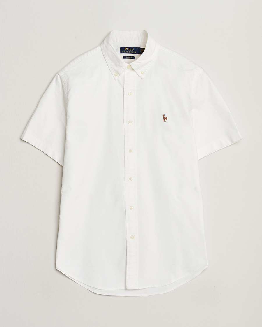 Homme | Chemises | Polo Ralph Lauren | Short Sleeve Oxford Shirt White