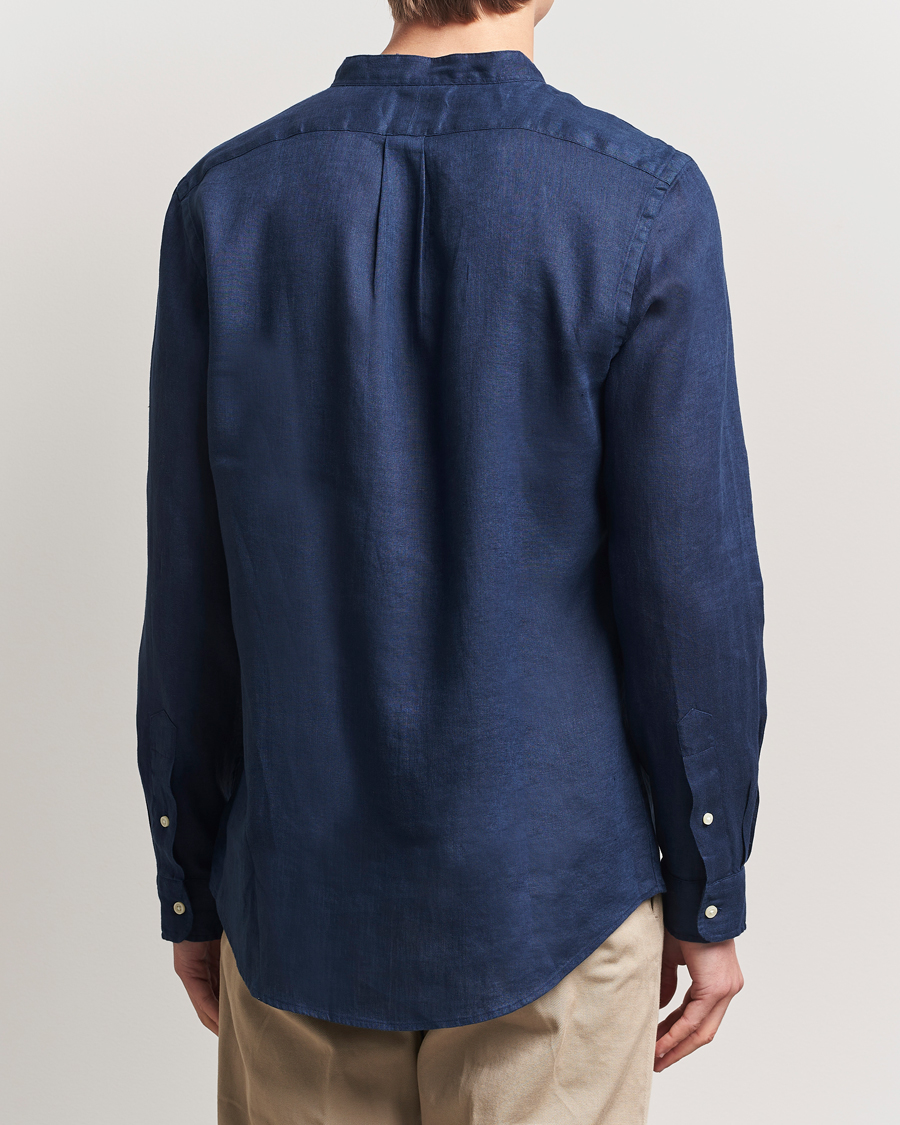 Homme | Chemises | Polo Ralph Lauren | Slim Fit Linen Shirt Newport Navy