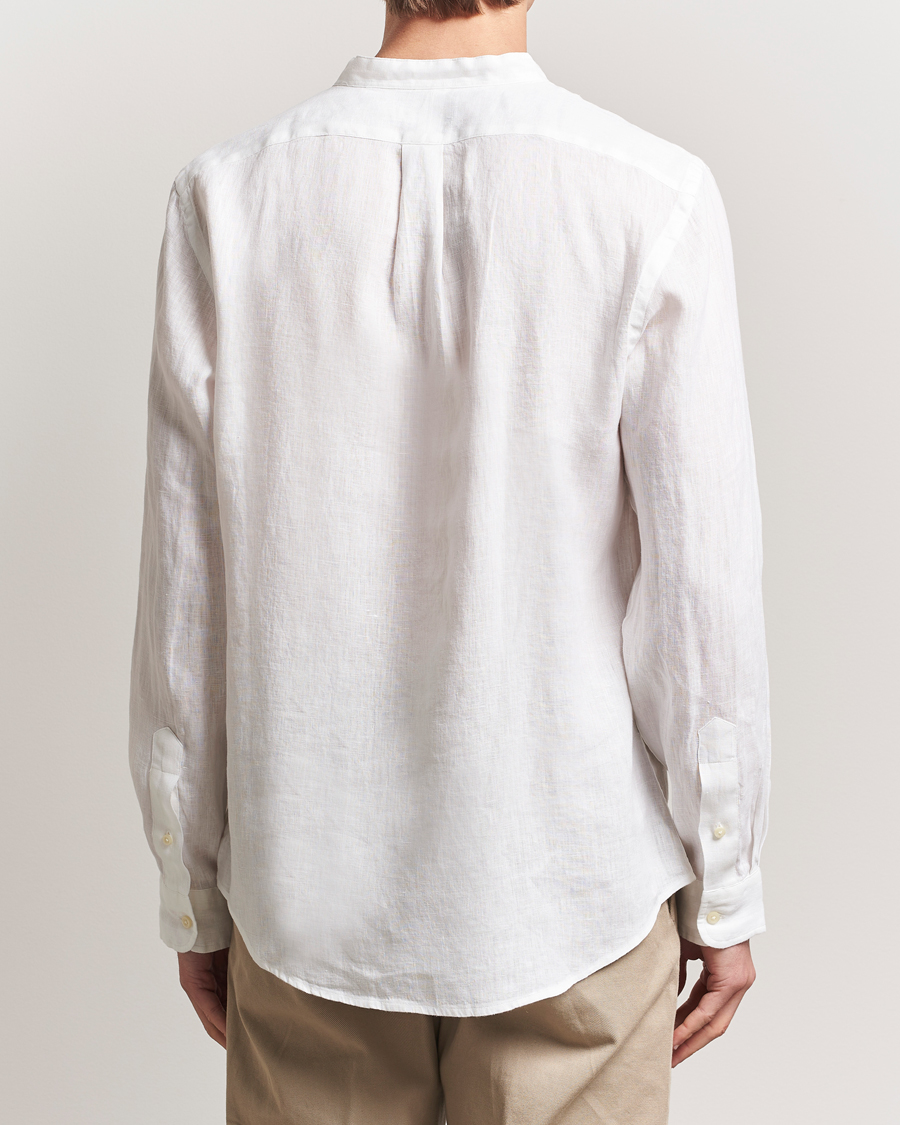 Homme | Chemises | Polo Ralph Lauren | Slim Fit Linen Shirt Ceramic White