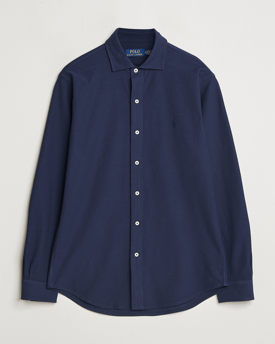 Homme | Chemises | Polo Ralph Lauren | Cotton Long Sleeve Shirt Cruise Navy