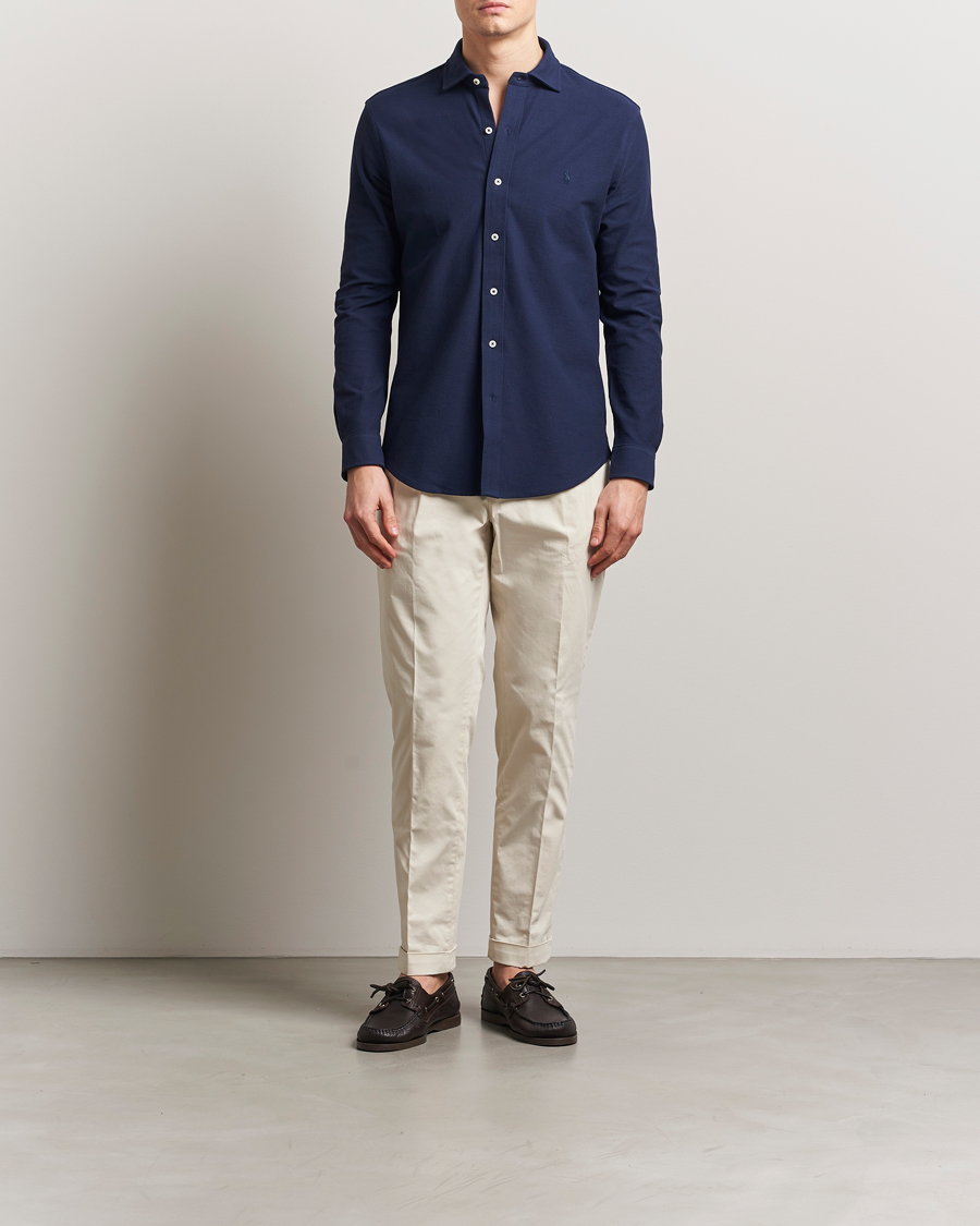 Homme | Chemises | Polo Ralph Lauren | Cotton Long Sleeve Shirt Cruise Navy